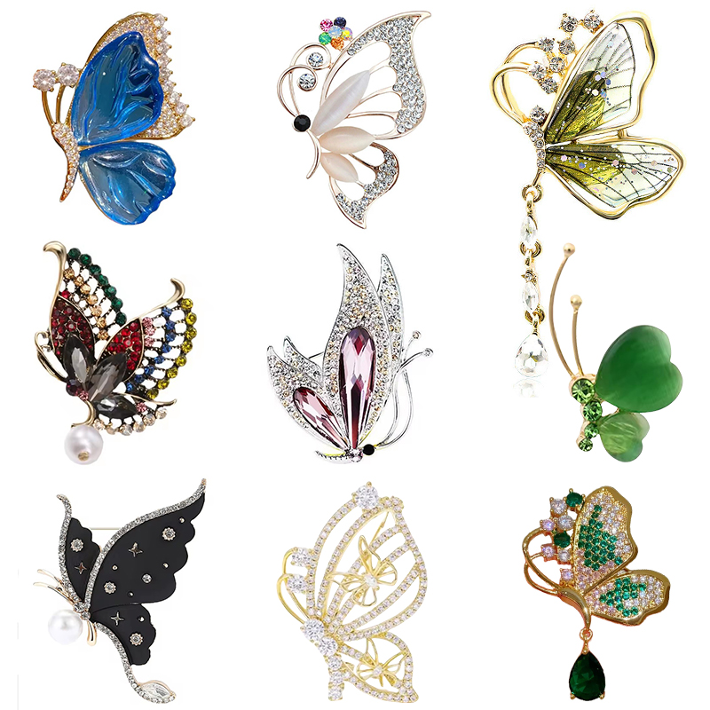 Delicate Butterfly Brooch for  - Men'S Accessories Trends 2025 のレビューと価格