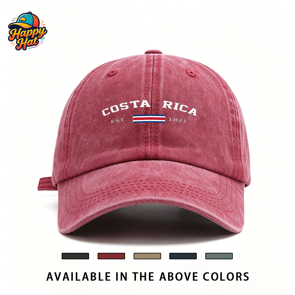 1PC Costa Rica Baseball Cap Vi - Men'S Vacation Accessories のレビューと価格