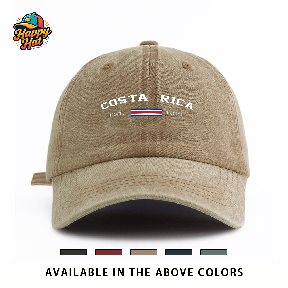 1PC Costa Rica Baseball Cap Vi - Men'S Vacation Accessories のレビューと価格