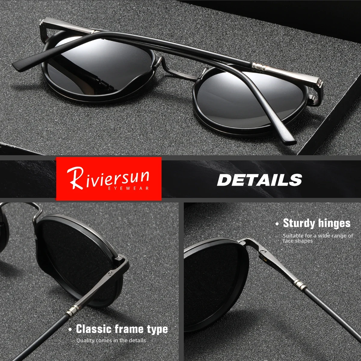 Popular Round Frame Sunglasses - Men'S Vacation Accessories のレビューと価格