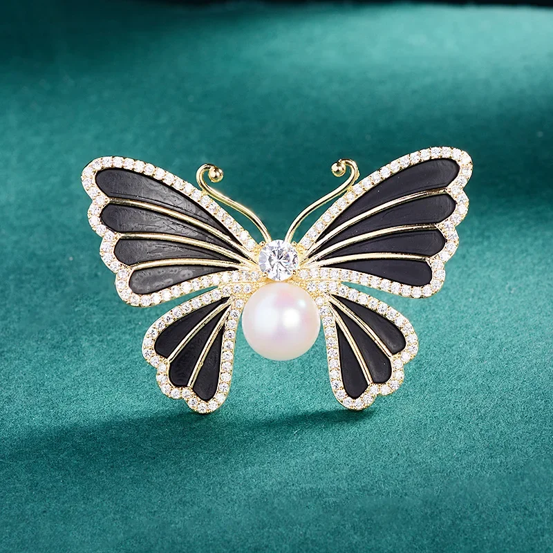 1Pc Chic Pearl Butterfly Brooc - Men'S Accessories Trends 2025 のレビューと価格